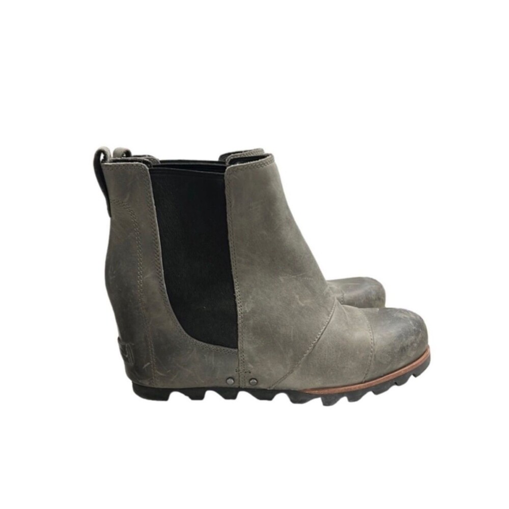 Sorel Lea Wedge Ankle Boots Size 8